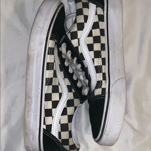 Checkered vans